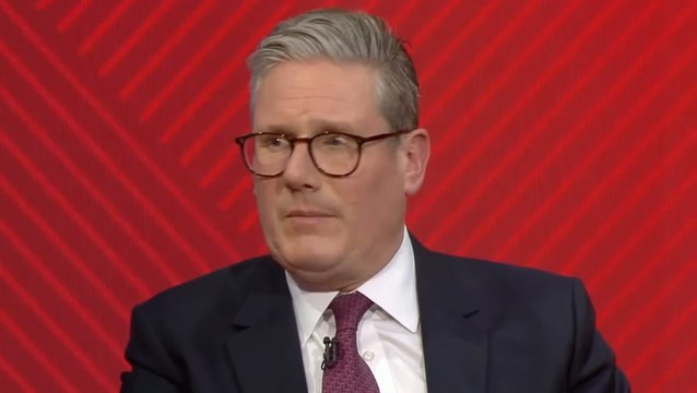 Starmer draws laughter from debate audience as he brings up toolmaking father again