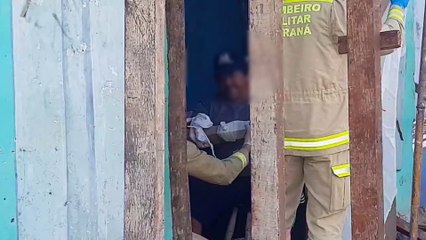 Homem sofre queda de escada em obra no Santa Cruz