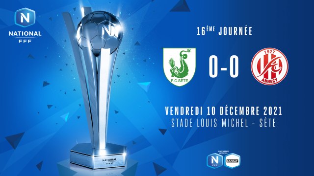 J16 I FC Sète - FC Annecy (0-0)