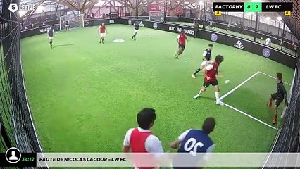 Faute de Nicolas LACOUR - LW FC