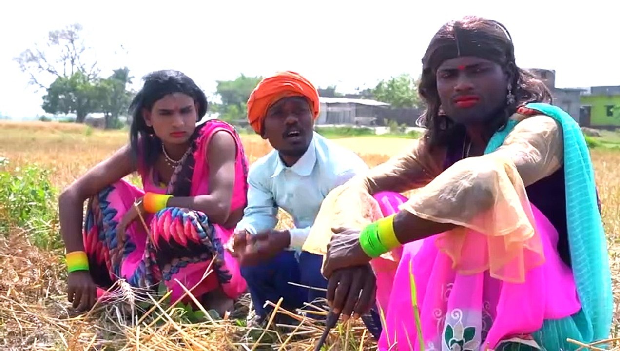 बौना के दू गो मेहरारू करे गेहूं कटनी -- Bhojpuri Comedy Video 2023 -- Dehati Hit Comedy --