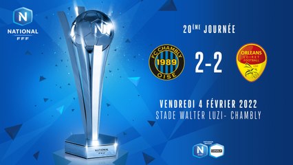 J20 I FC Chambly Oise – US Orléans (2-2)