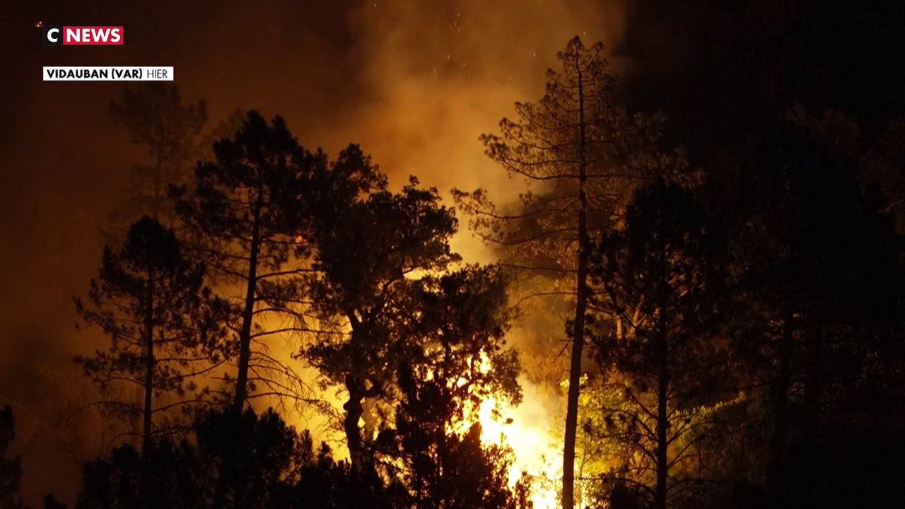 Var : le premier gros incendie de la saison embrase 600 hectares de forêt