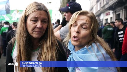 Crucial debate en el Senado de reformas del presidente argentino Milei