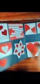 fancy heart popup birthday card #5-minute craft #Arts & craft