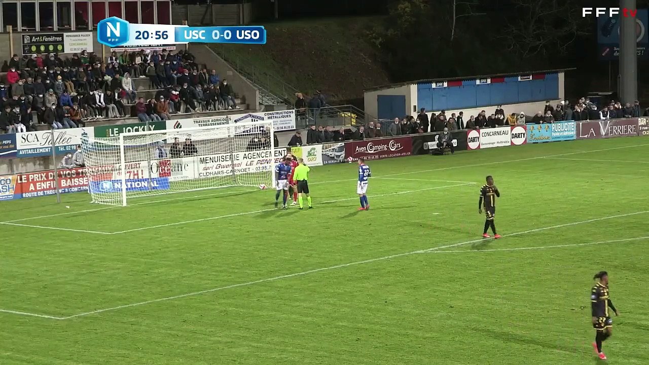 J17 I US Concarneau  - US Orléans (0-1) en replay