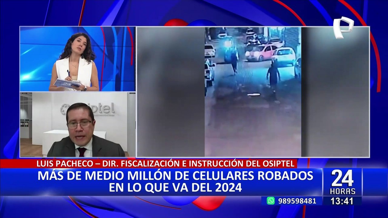 Alarmantes cifras: Más de medio millón de celulares han sido robados en lo que va del 2024