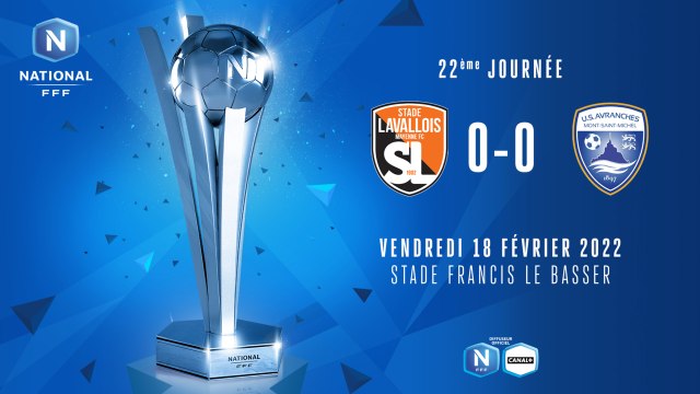 J22 | Stade Lavallois - US Avranches MSM (0-0)