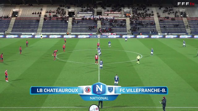J16 I LB Châteauroux - FC Villefranche (0-0) en replay