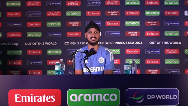 India's Arshdeep Singh on qualifying for super 8's after win over USA at T20 World Cup