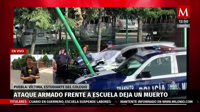 Fiscalía de Puebla confirma un menor de edad muerto y un herido en la balacera de Cholula