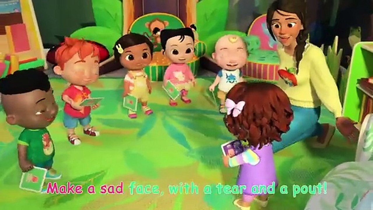 Funny Face Song _ CoComelon Nursery Rhymes _ Kids Songs(360P)