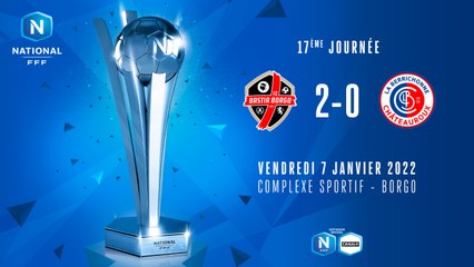 J17 | FC Bastia-Borgo - LB Châteauroux (2-0)