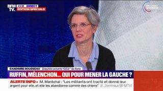 Union de la gauche: Sandrine Rousseau (les Écologistes) estime que Jean-Luc Mélenchon 