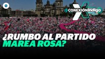 La “marea rosa” plantea formar un partido político; convocan a reunión| Reporte Indigo
