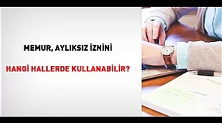 Memur, aylıksız iznini hangi hallerde kullanabilir