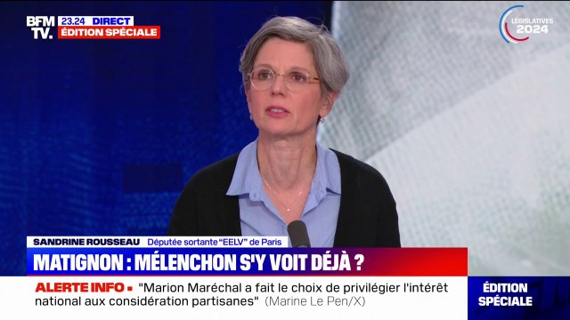Sandrine Rousseau (Les Écologistes) sur la situation des Républicains: Ce délitement démocratique m'inquiète