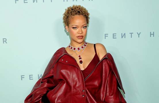 Rihanna's family use products from her new haircare line