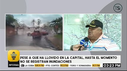 Pese a las lluvias suscitadas en la capital, CODEM no registra inundaciones