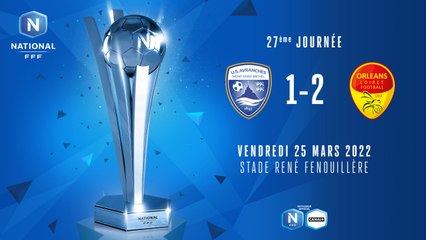 J27 | US Avranches MSM - US Orléans (1-2)