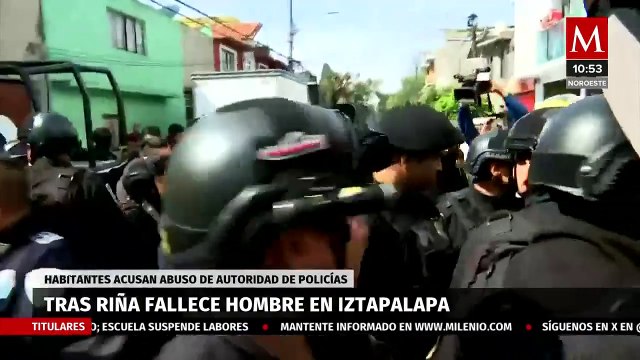 Trasladan al Ministerio Público el cuerpo del hombre fallecido en riña de Iztapalapa, CdMx