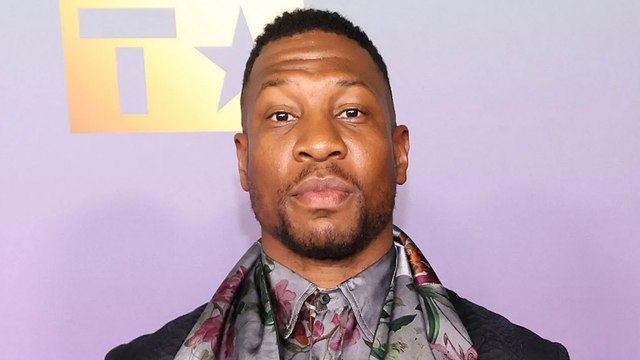 Jonathan Majors Receiving the Perseverance Award at the Hollywood Unlocked Impact Awards | THR News Video