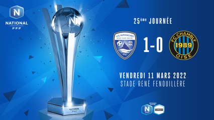 J25 | US Avranches MSM - FC Chambly Oise (1-0)