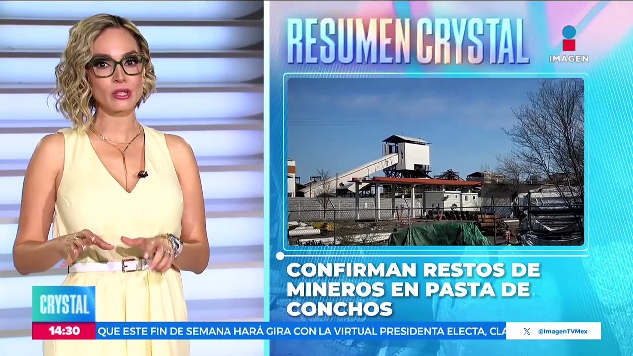 Autoridades confirman restos de mineros en Pasta de Conchos