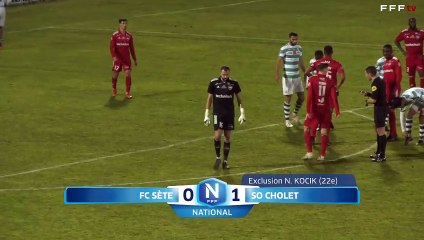 J18 I FC Sète - SO Cholet (0-1)