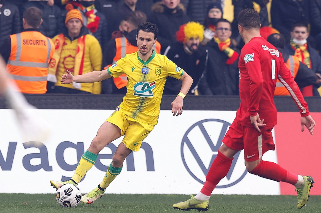 Avec Sébastien Corchia avant Nantes-Bastia, Coupe de France I FFF 2022