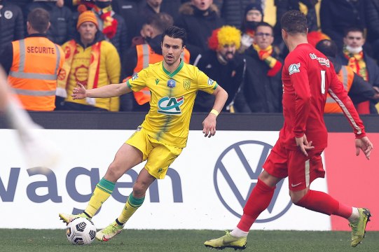 Avec Sébastien Corchia avant Nantes-Bastia, Coupe de France I FFF 2022