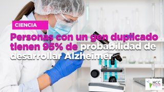 Personas con un gen duplicado tienen 95% de probabilidad de desarrollar  Alzheimer