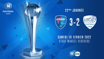 J22 I Bourg-Péronnas 01 – US Créteil Lusitanos (3-2)