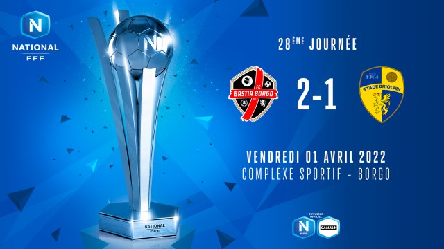 J28 | FC Bastia-Borgo - Stade Briochin (2-1)