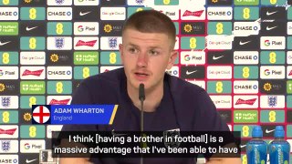 Wharton credits journeyman brother for England call-up