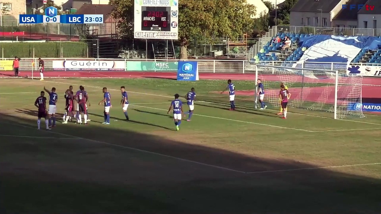 J2 I US Avranches MSM - LB Châteauroux (1-2) en replay
