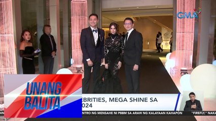 Kapuso celebrities, mega shine sa Mega Ball 2024 | Unang Balita