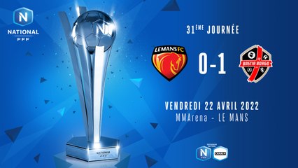 J31 | Le Mans FC – FC Bastia-Borgo (0-1)