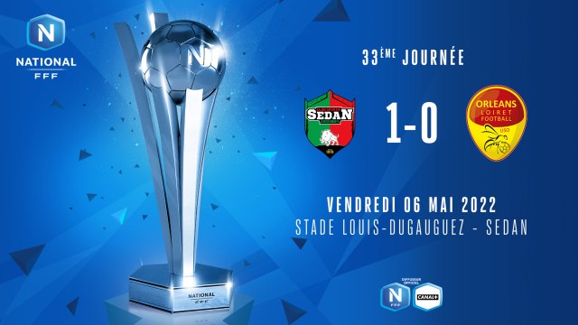 J33 I CS SEDAN ARDENNES- US ORLEANS (1-0)