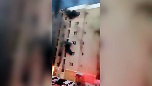 Trágico incendio en un edificio en Kuwait