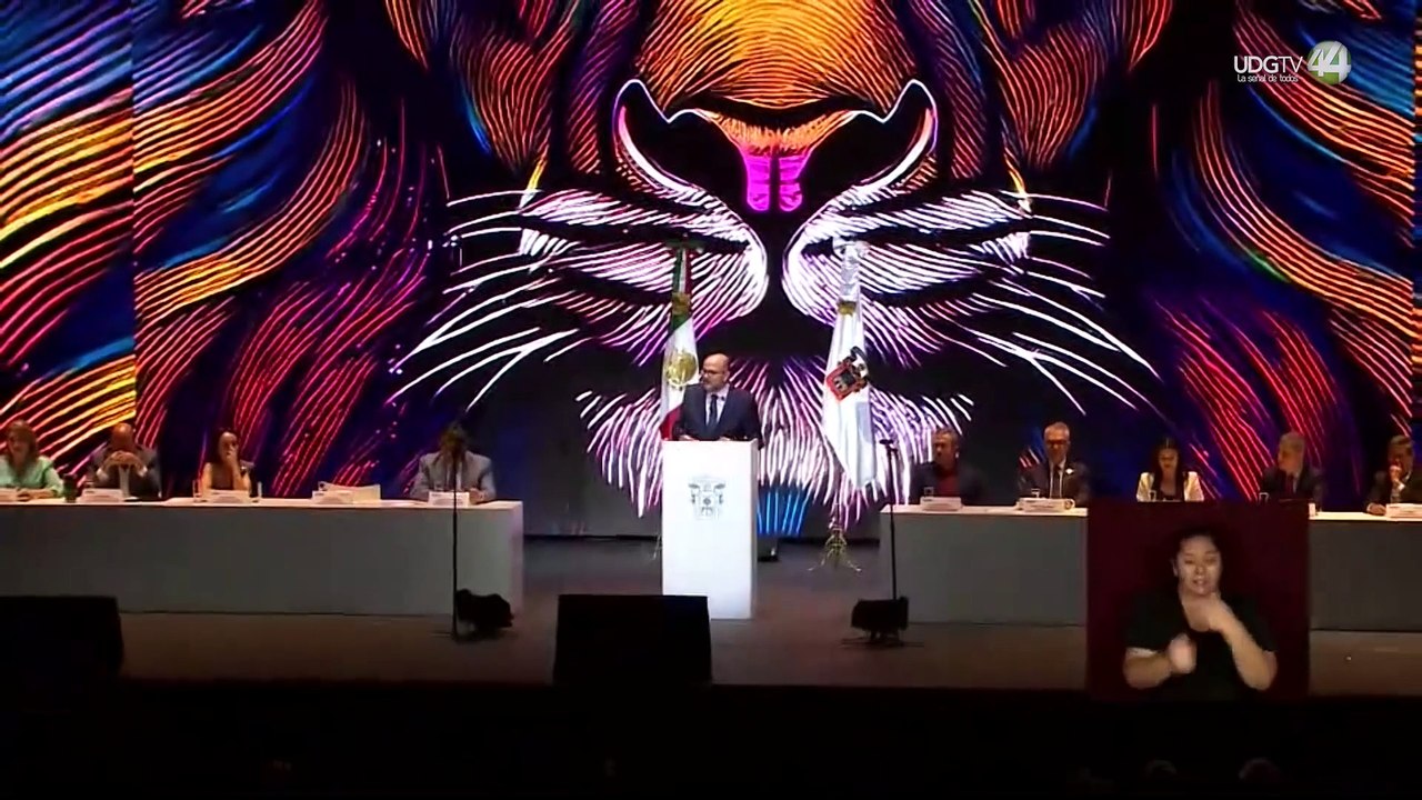 Destaca rector de UdeG la innovación y el presupuesto constitucional en informe