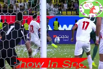 ملخص مباراة السعودية و الأردن   تصفيات كأس العالم 2024