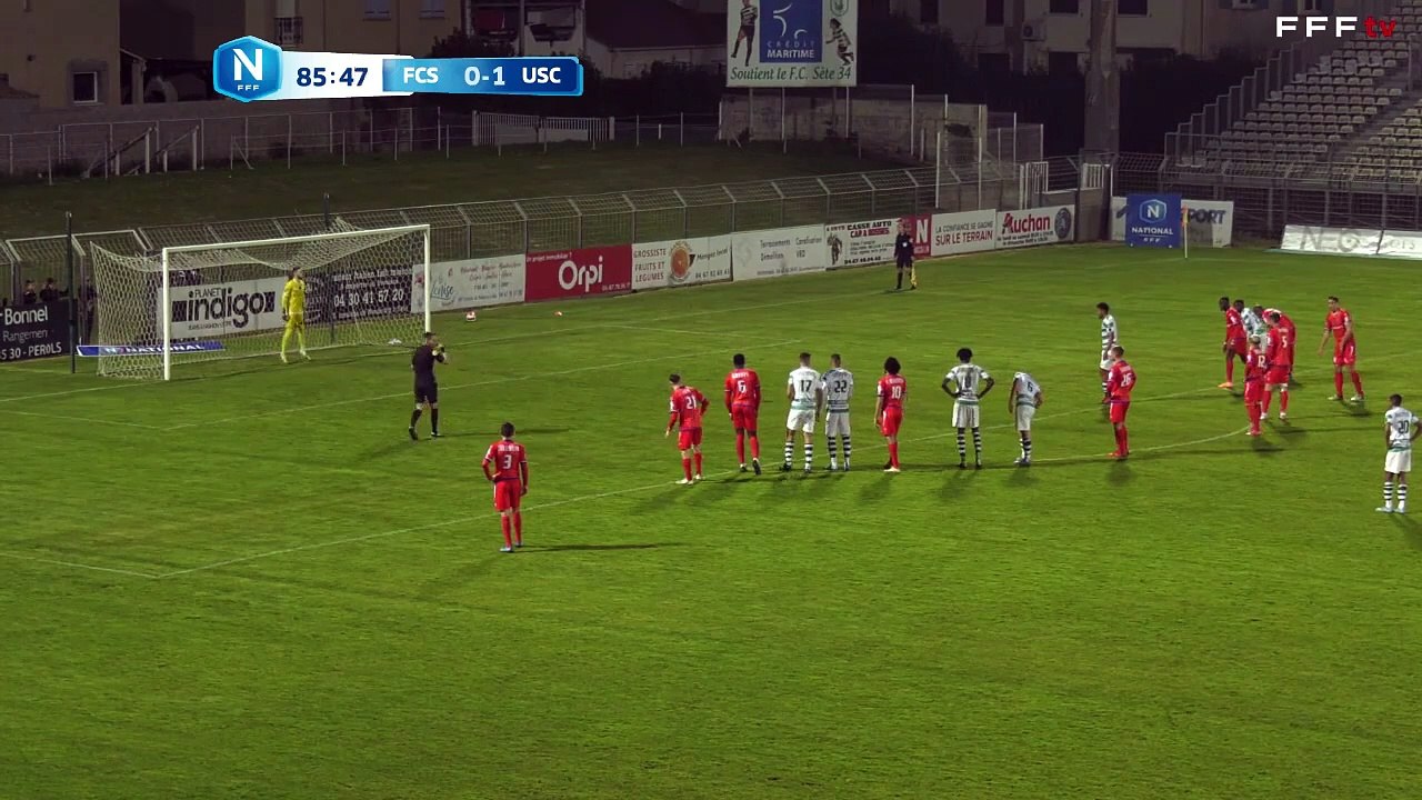 Sète égalise sur penalty