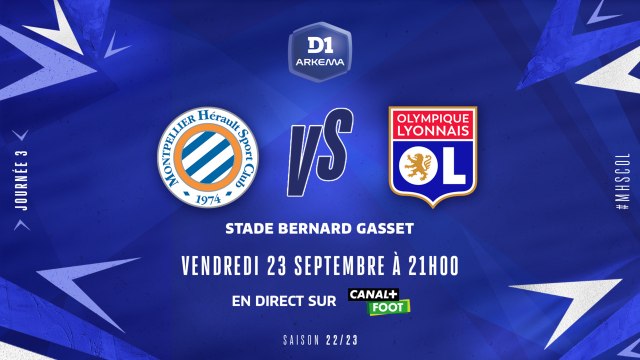 J3 I Montpellier HSC – Olympique Lyonnais (1-3)