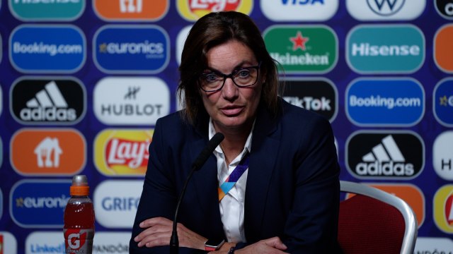 Corinne Diacre en conférence de presse après #GERFRA