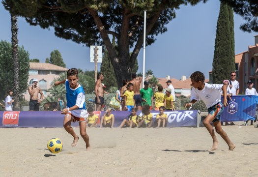 Avant la dernière étape du FFF Tour à Bormes les Mimosas