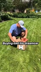 "Surprising Dad with His Favorite Gift - His Reaction is Priceless!"