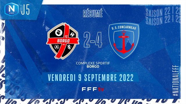 J5 | FC Borgo - US Concarneau (2-4)