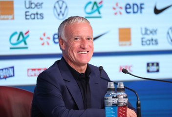 Didier Deschamps après sa conférence
