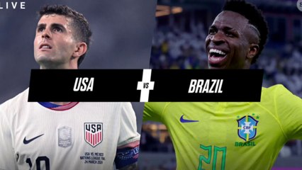 USA Vs Brazil Highlights And Goals